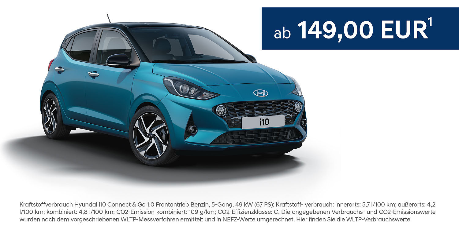 Der Hyundai i10 Connect & Go